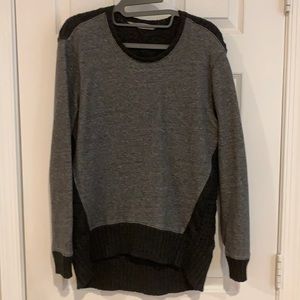Athleta Sweater/sweatshirt gray/dark gray XS